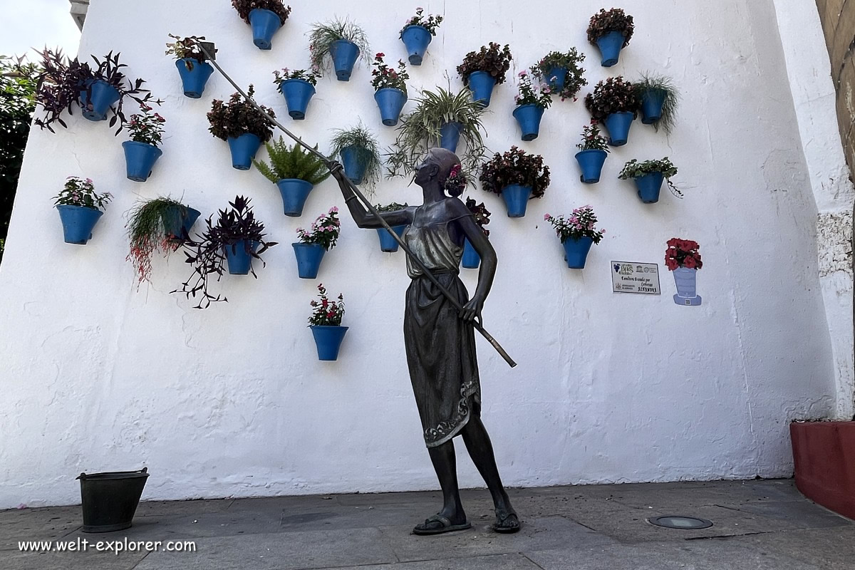 Street Art Kunstwerk in Andalusien