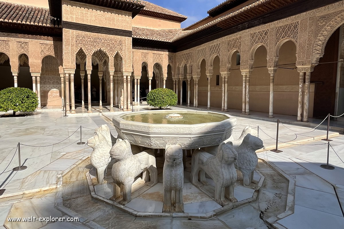 Nasridenpalast der Löwen Alhambra