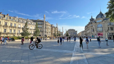Montpellier: Zwischen Altstadtflair und moderner Architektur Montpellier Place de la Comédie und andere Sehenswürdigkeiten