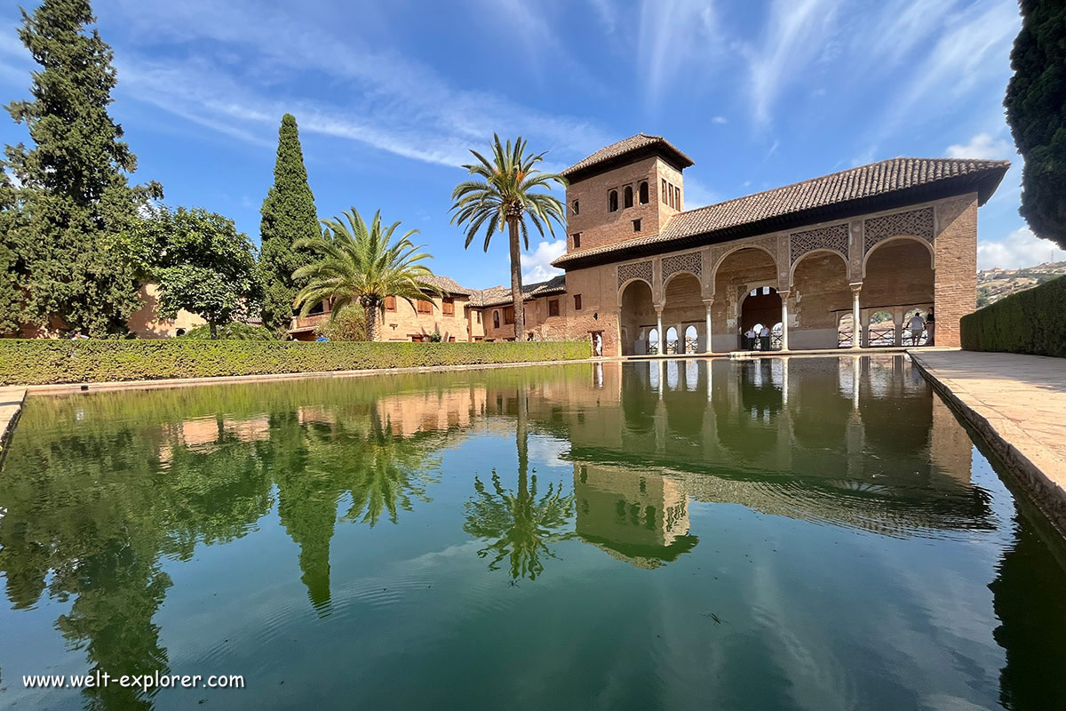 Palast Palacio del Partal und Torre de las Damas