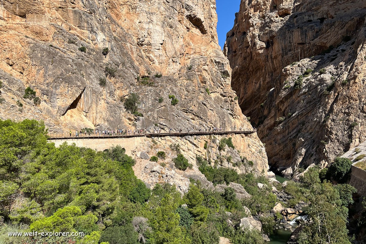 Wandern in Andalusien durch die Gaitanes-Schlucht