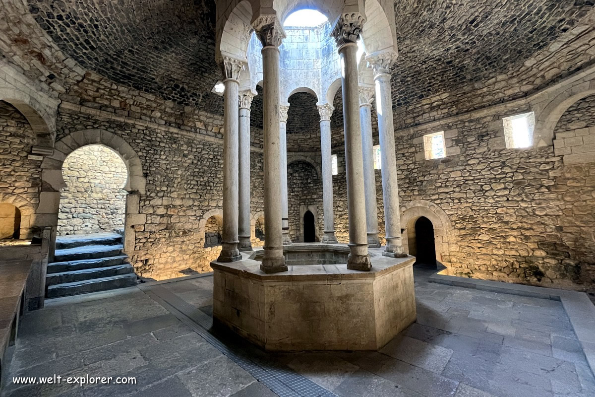 Arabisches Badehaus in Girona