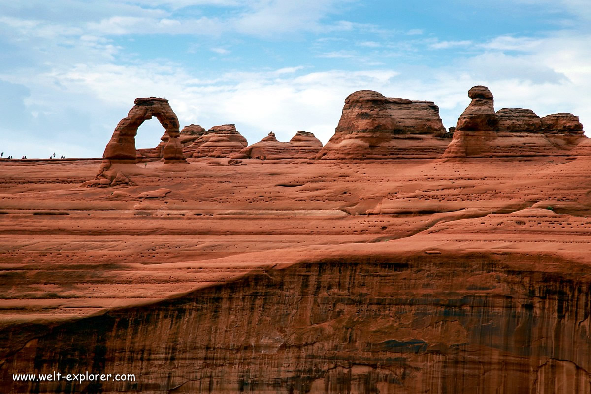 Delicate Arch im Arches Nationalpark bei Moab