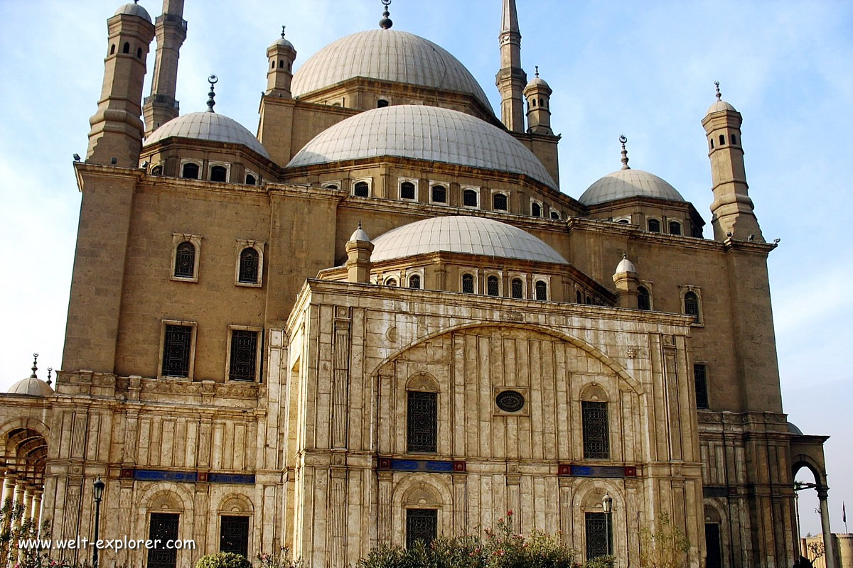 Muhammad Ali Moschee aus Alabaster