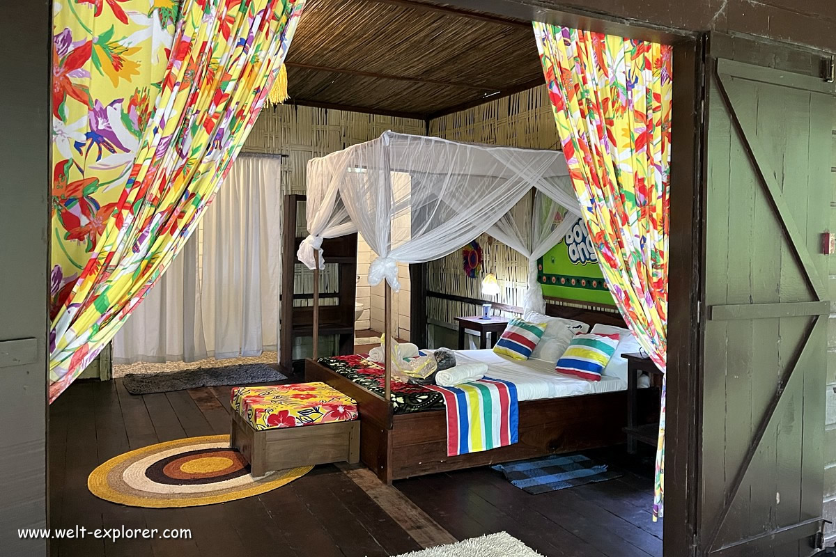 Dschungel-Lodge und Unterkunft im Masoala NP in Madagaskar