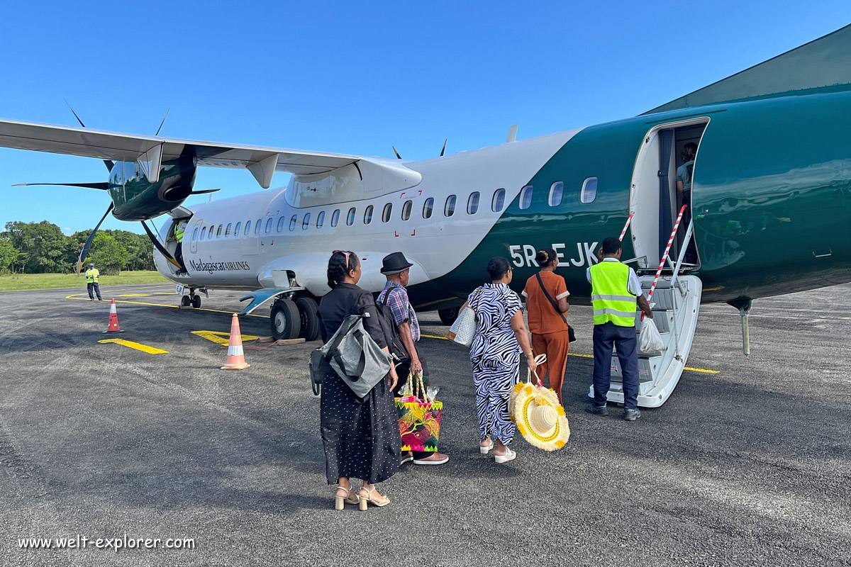 Flug Antananarivo nach Maroantsetra mit Madagascar Airlines
