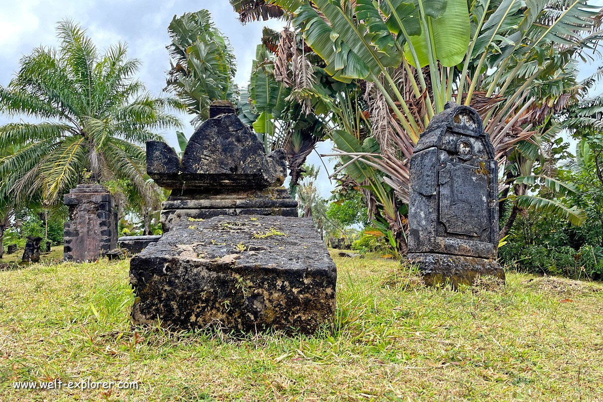 Piratenfriedhof auf der Insel Sainte-Marie