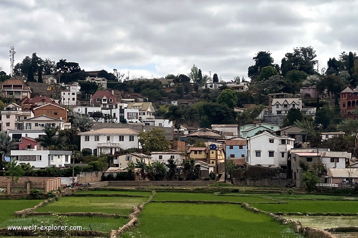 Madagassische Hauptstadt Antananarivo
