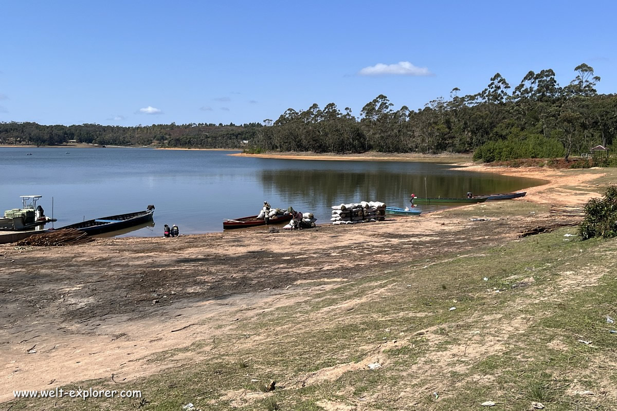 Mantasoa-See im zentralen Hochland