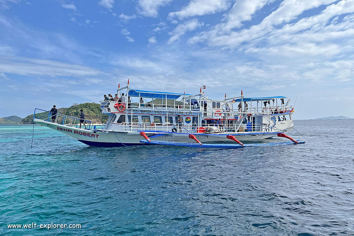 Expedition und Bootstour von El Nido nach Coron