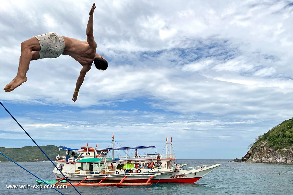 Inselhüpfen von El Nido nach Coron im Palawan-Archipel
