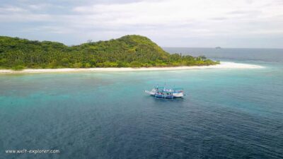 Palawan: Inselhüpfen und Expedition zwischen El Nido und Coron Expedition und Bootstour für Inselhüpfen auf Palawan von El Nido nach Coron