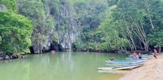 Puerto Princesa Subterranean River: Palawans geheimnisvoller Untergrundfluss Puerto Princesa Underground River Untergrundfluss Insel Palawan Philippinen