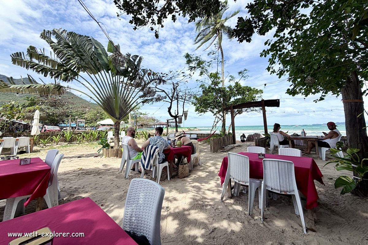 Strand und Beach Bar in Sabang