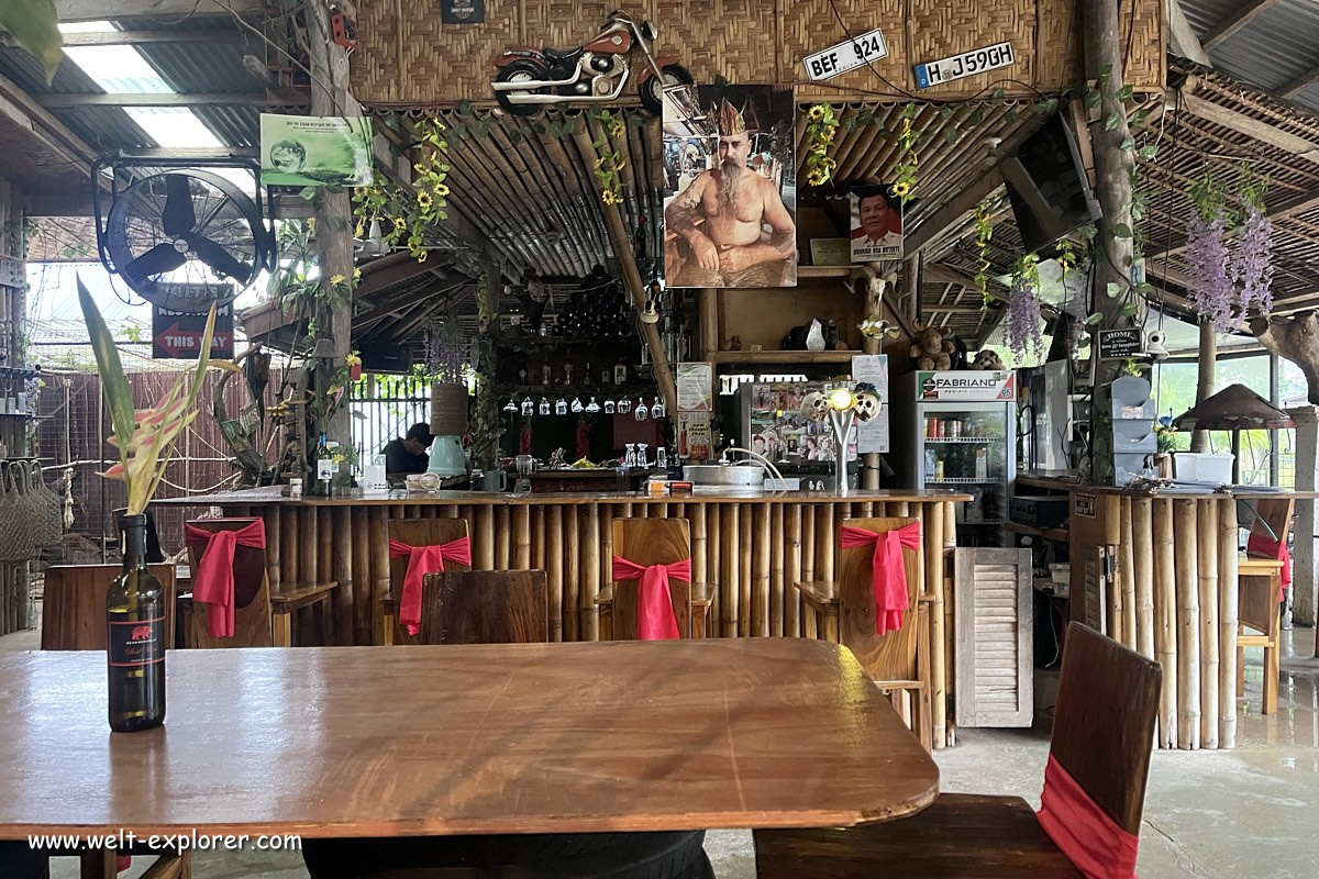 Hangover Restaurant und Bar im Küstenort Anda