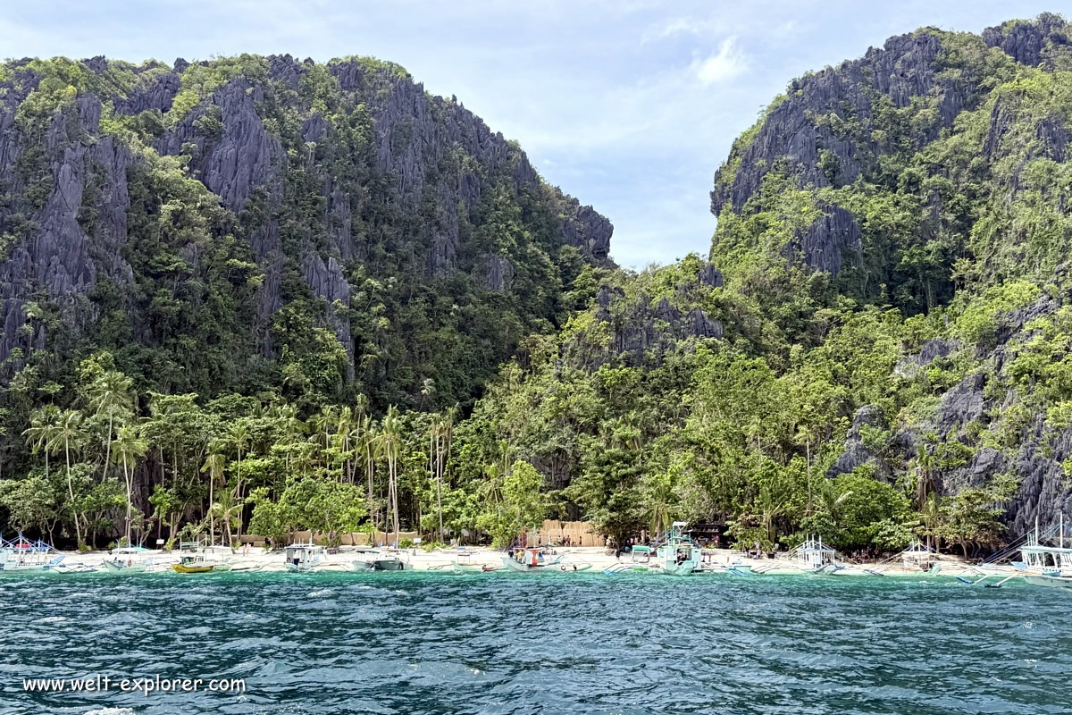 El Nido Inselhüpfen Tour und Ausflug