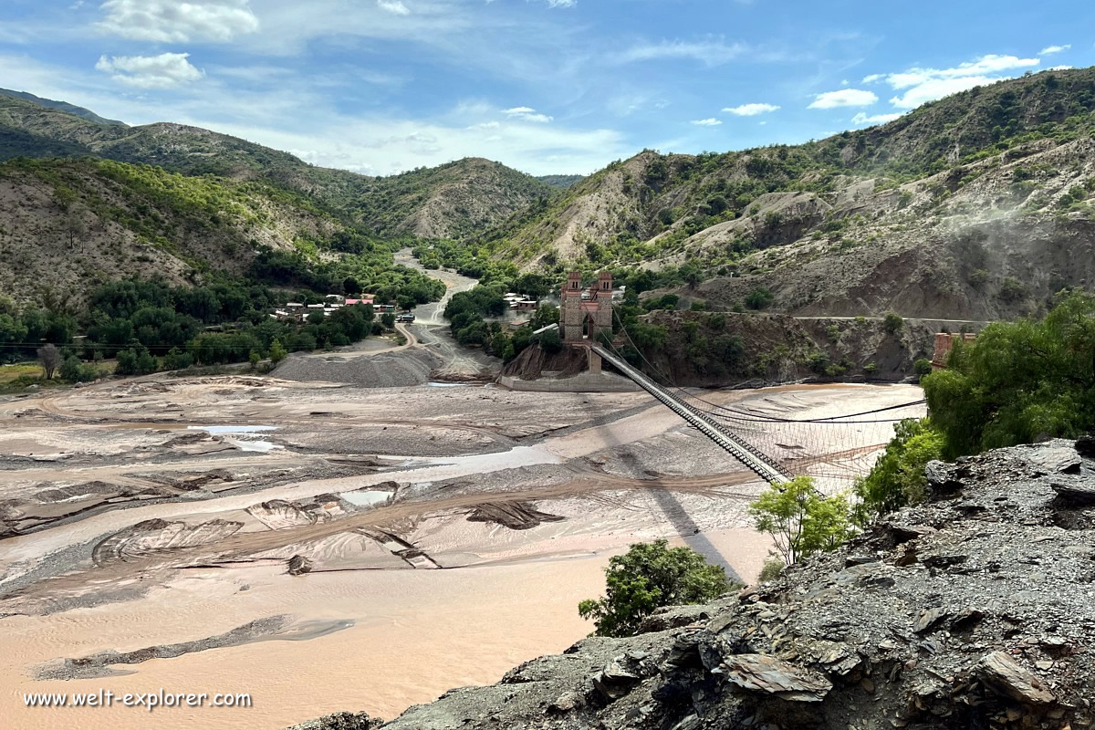 Rio Pilcomayo einer der mächtigsten Flüsse
