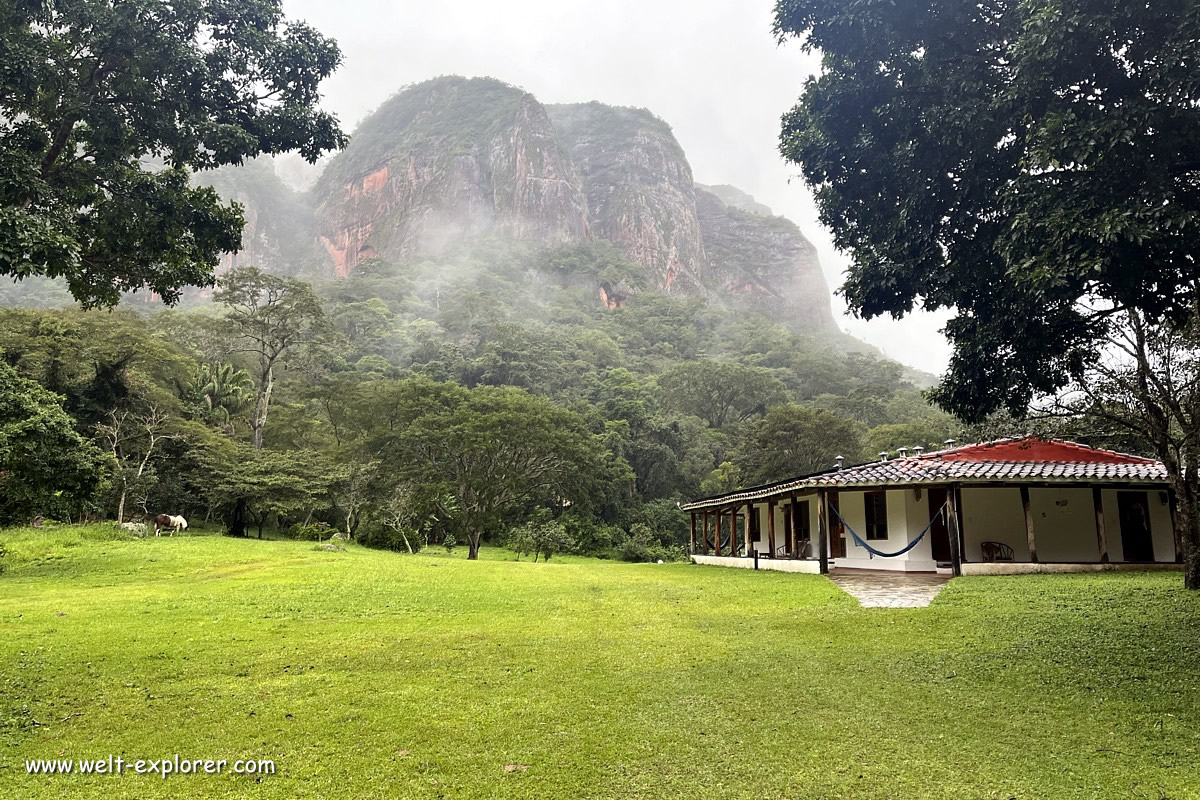 Lodge Refugio los Volcanes im Amboro-Nationalpark