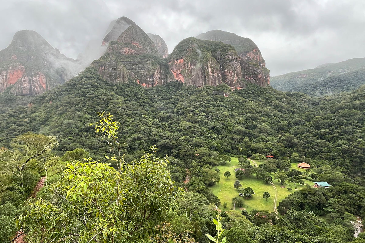 Lodge Refugio los Volcanes im Amboro-Nationalpark