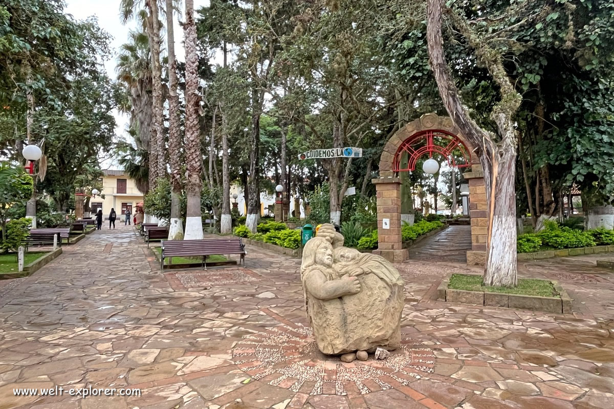 Platz Plaza Principal von Samaipata