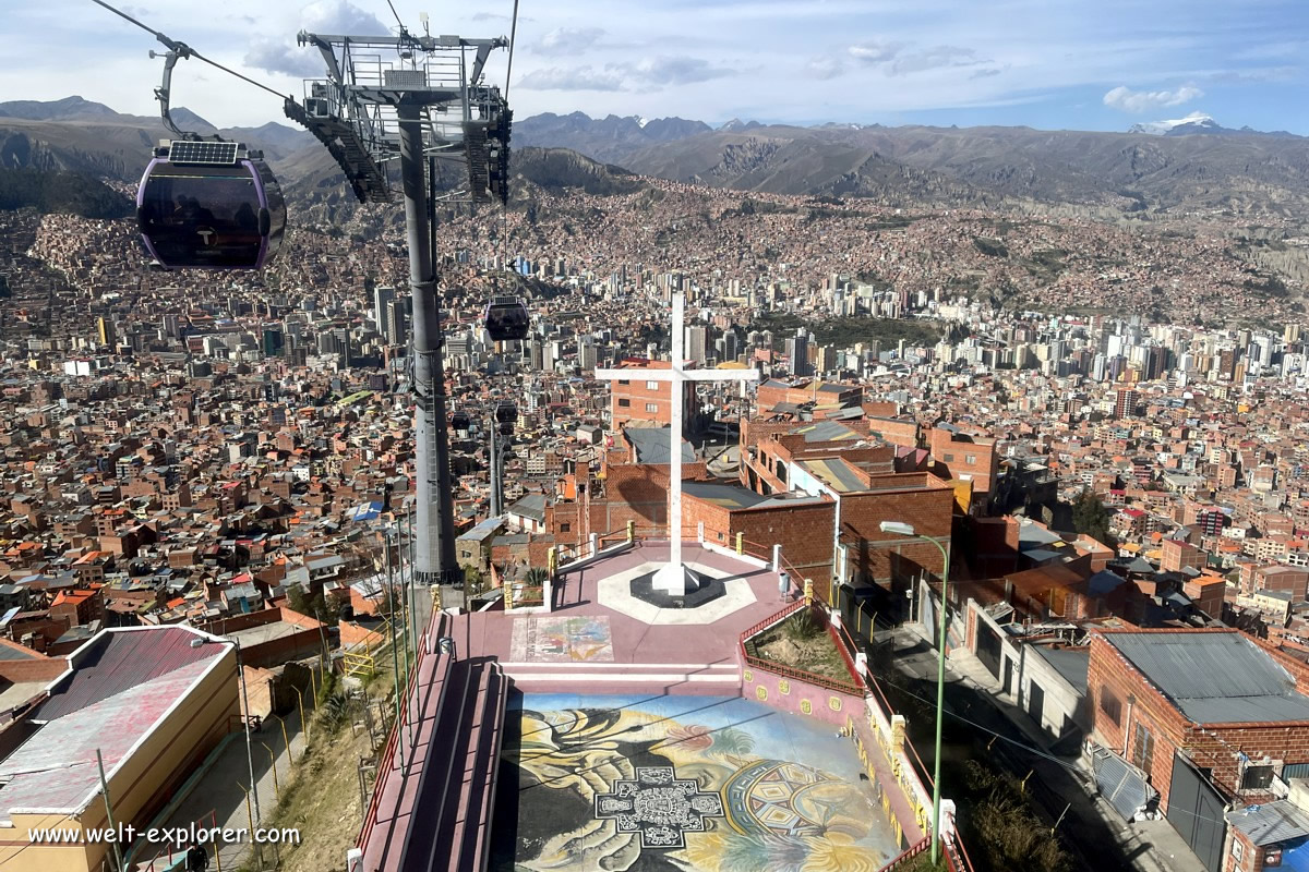 Seilbahn mi Teleferico in La Paz