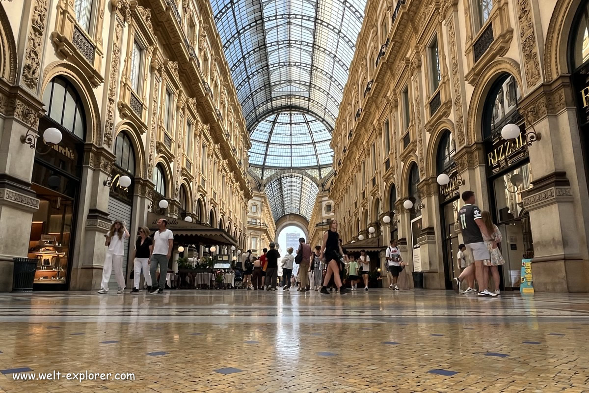 Galleria Vittorio Emanuele II in Milano
