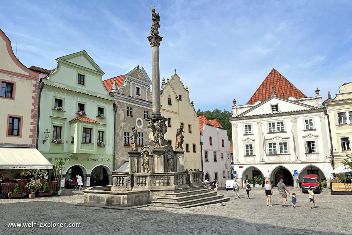 Marktplatz mitten in der Altstadt