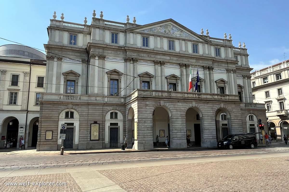 Opernhaus Teatro alla Scala in Mailand