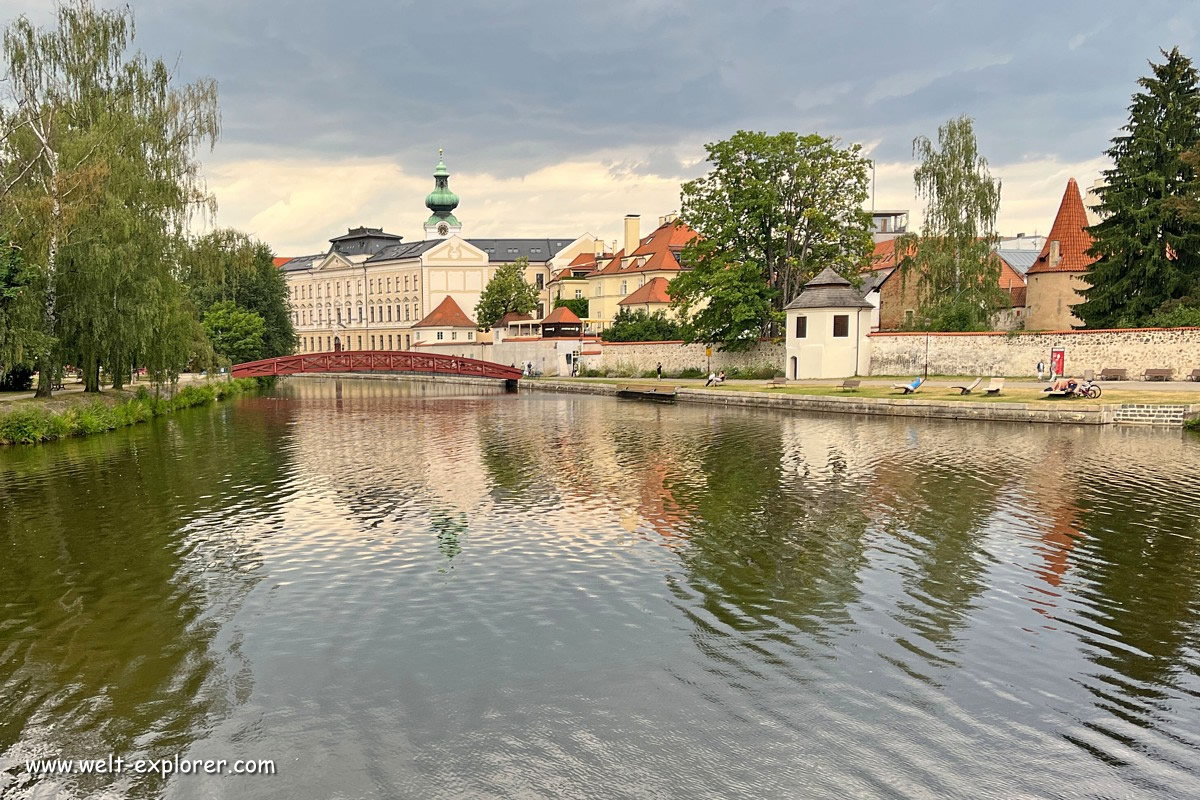Park Sokolsky Ostrov Stadtwald von Ceske Budejovice