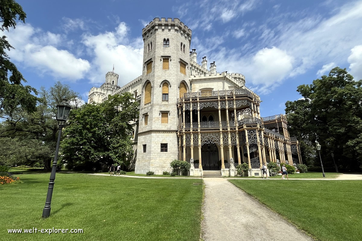 Schloss Frauenberg in Hluboka Nad Vltavou