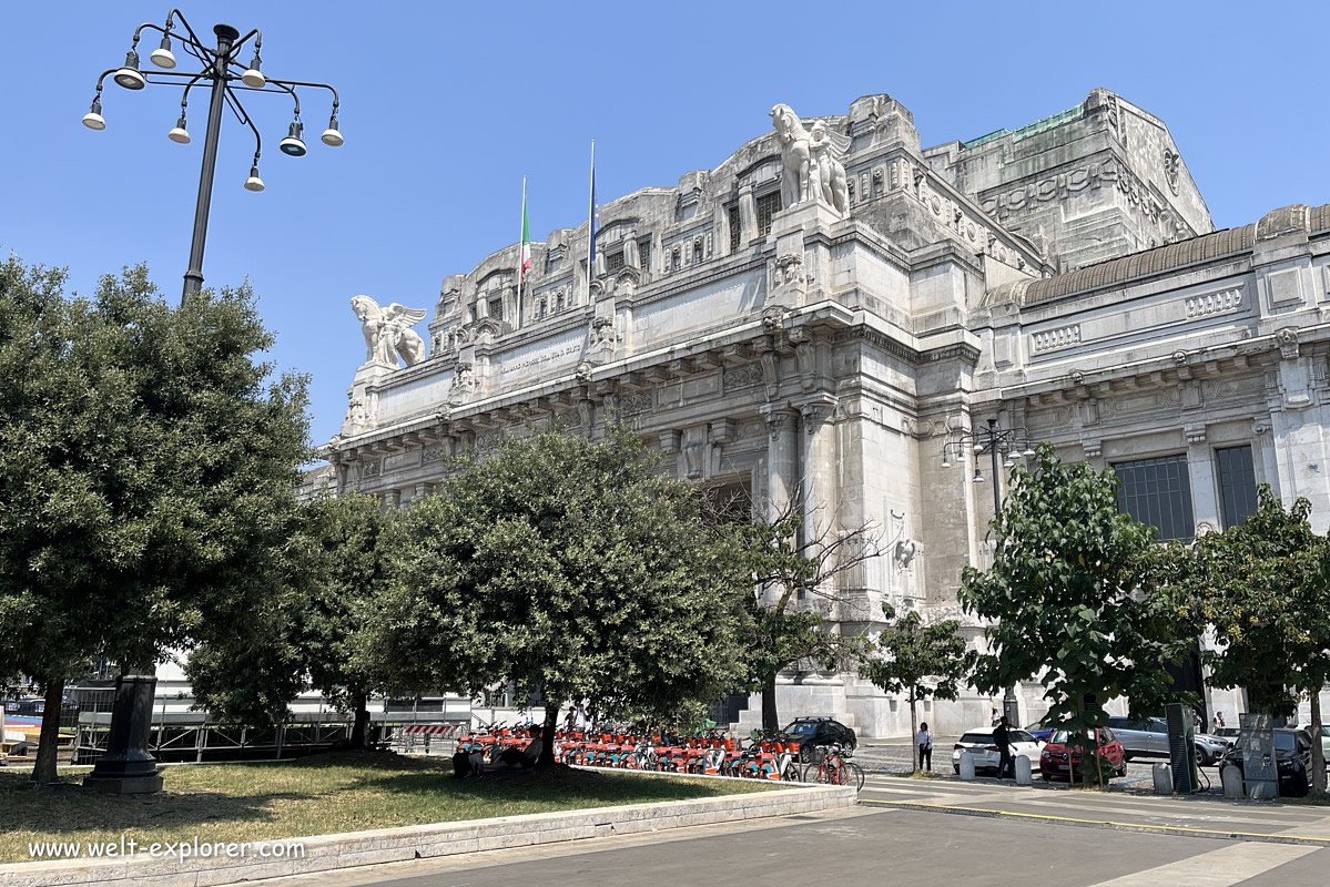 Sehenswürdigkeit Milano Centrale Bahnhof