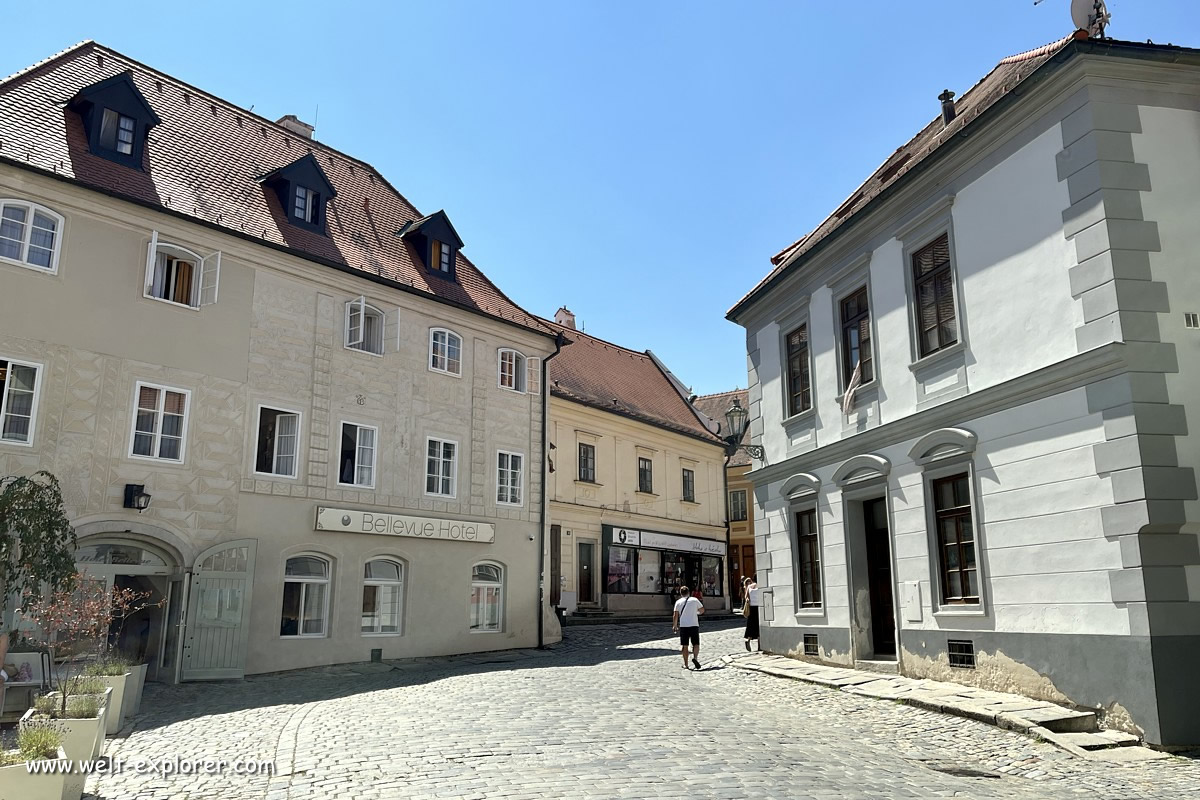 Unterkunft und Hotel Bellevue in Cesky Krumlov