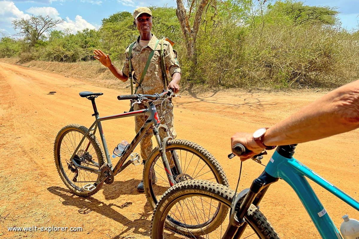 Bike-Safari mit Park Ranger im Mburo-Nationalpark