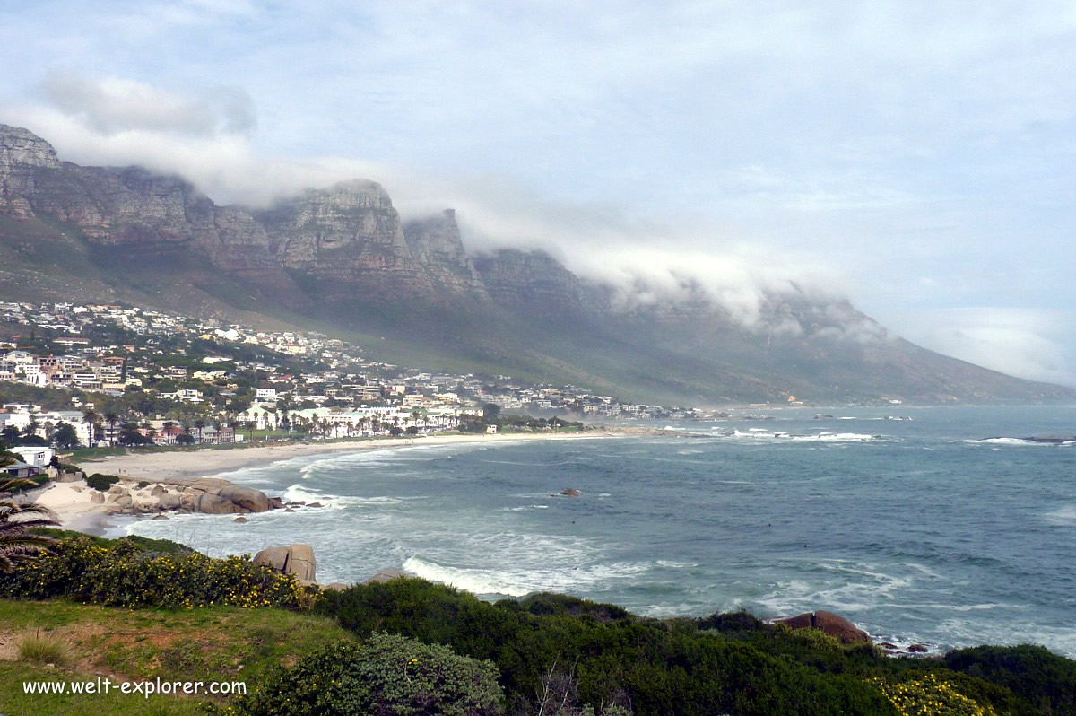 Camps Bay ein Vorort und Stadtteil von Kapstadt