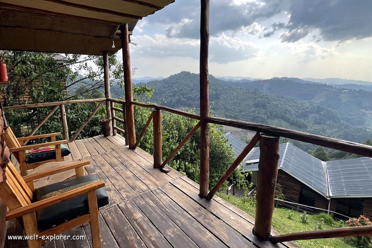 Lodge Hotel und Unterkunft in Ruhija in Uganda