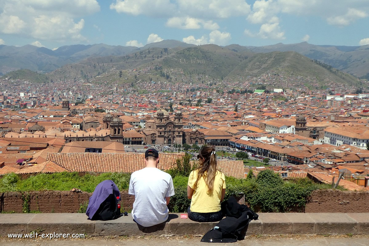 Aussichtspunkt Panorama beim Mirado San Cristobal
