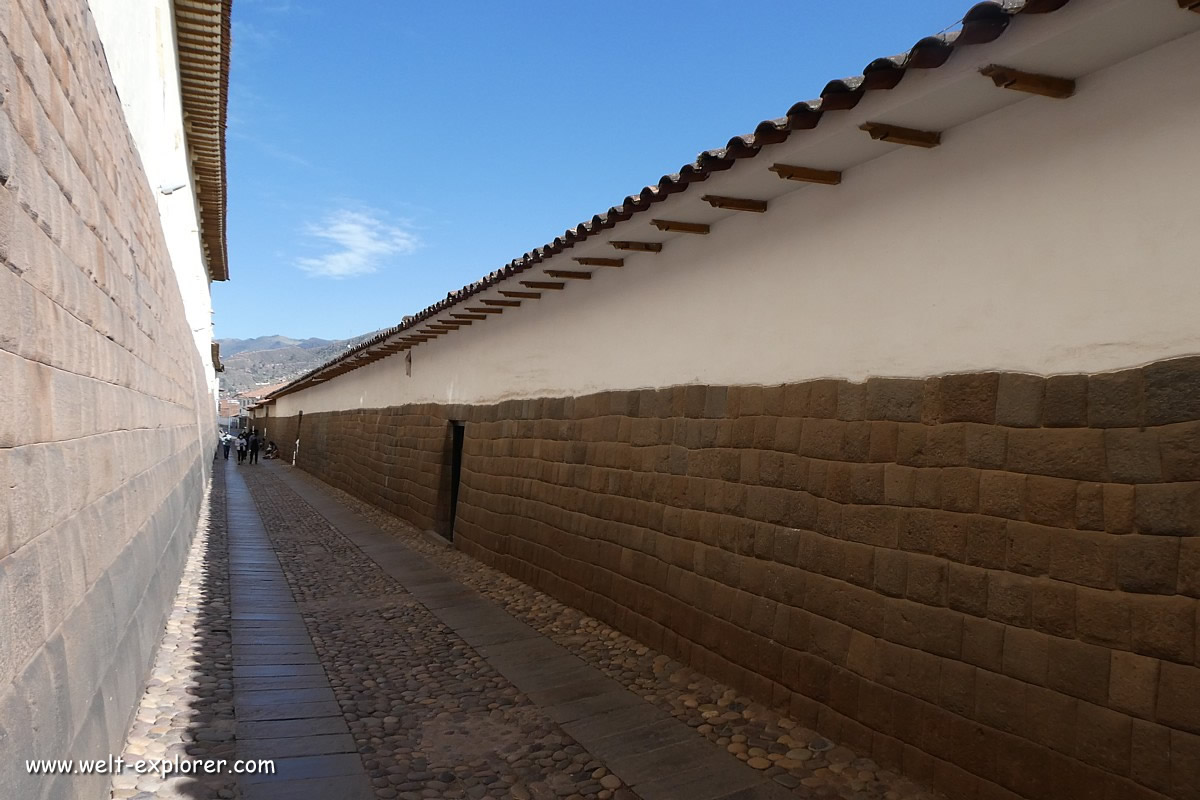 Calle Loreto historische Altstadt von Cusco