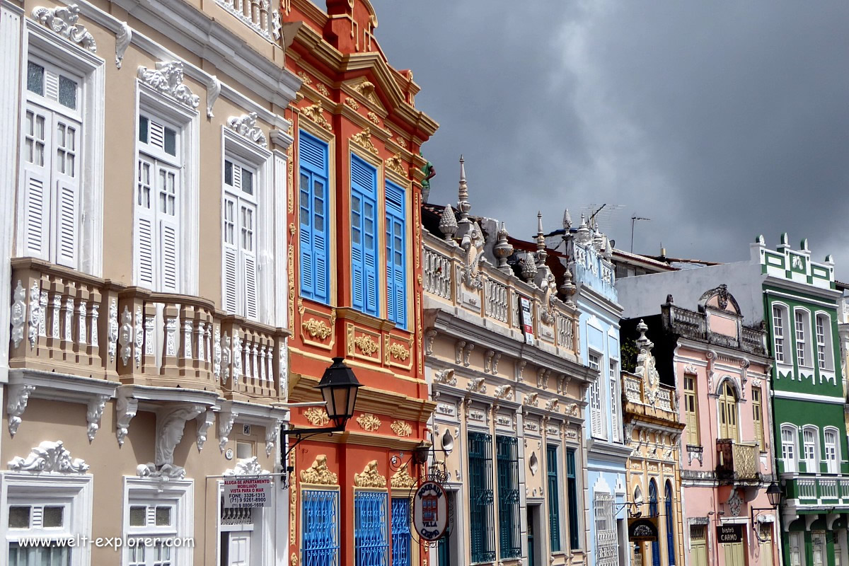 Kolonialarchtektur im Pelourinho von Salvador